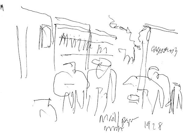 Dashwood pass - train drawing