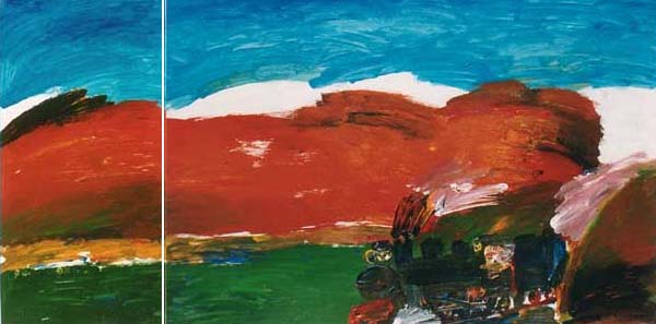 Kohnge- Diptych painting Kohnge- Diptych painting